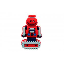 Buy CROCS Jibbitz Red Wheelie Robot