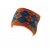 SHRED Knitted Headband Redux /Orange Blue