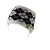 SHRED Knitted Headband Redux /White Black