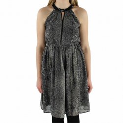 Buy MOLLY BRACKEN T145 Ladies Woven Dress /Brown