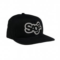 Buy SAGA OUTERWEAR OG Logo 3M Snapback /Black