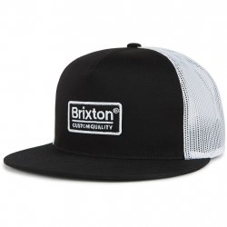 Buy BRIXTON Palmer Mesh Cap /Black White
