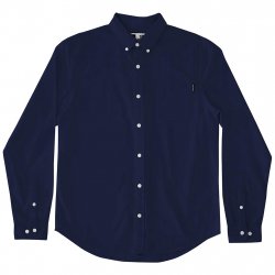 Buy DEDICATED Varberg Oxford Shirt /Navy