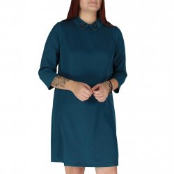 Buy MOLLY BRACKEN Woven Dress W /Duck Blue