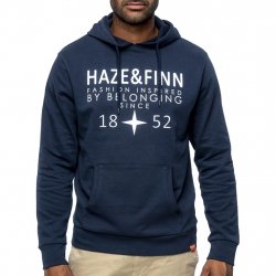 Buy HAZE&FINN Hoody Logo /Dark Navy