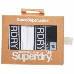 Buy SUPERDRY Grace Super Bralette W /Optic Black