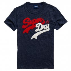 Buy SUPERDRY Vl Source Tee /navy marl