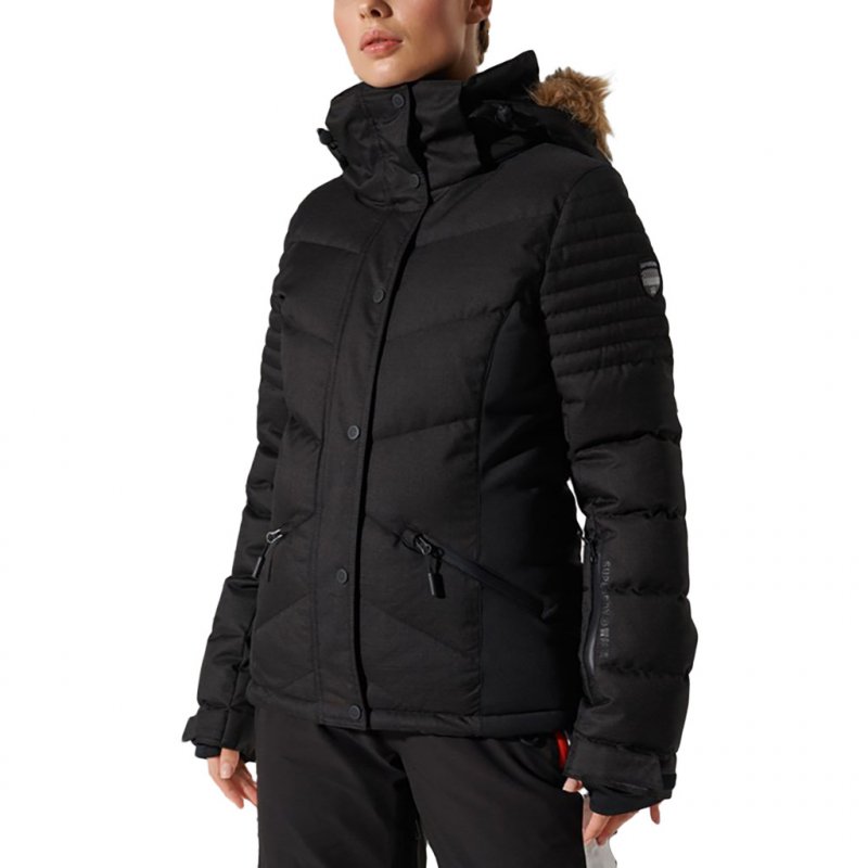 SUPERDRY Snow Luxe Puffer W /Black