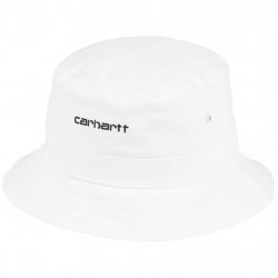 Buy CARHARTT WIP Script Bucket Hat /white black