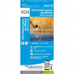 Buy IGN Top 25 Camargue - Port St Louis du Rhône /3044OT