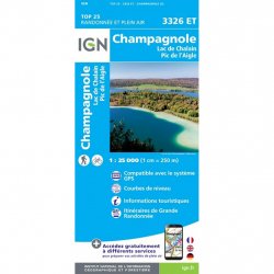 Buy IGN Top 25 Champagnole Las de Champlain /3326ET