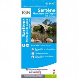 Buy IGN Top 25 Sartene - Montagne de Cagna /4254OT