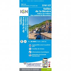 Buy IGN Top 25 Vallée De La Bevera /3741ET