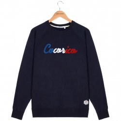 Buy FRENCH DISORDER Sweat Clyde Cocorico Tricotin /Navy