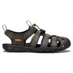 Buy KEEN Clearwater Cnx Leather /Magnet Black
