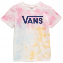 Buy VANS Logo Wash Crew W /cradle pink tie dye