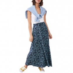 Buy WHITE STUFF Jade Eco Vero Jersey Skirt /plum mlt