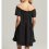SUPERDRY Vintage Off Shoulder Dress /black