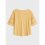 WHITE STUFF Robin Linen Jersey Top /mid yellow