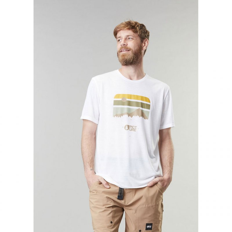 PICTURE ORGANIC Timont Ss Urban Tech Tee /white