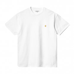 Buy CARHARTT WIP Chase Ss Tshirt /white gold