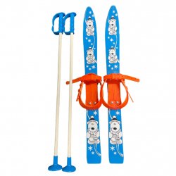 Buy FRENDO Panoplie patinette Ski BEBE 70 cm /Bleu