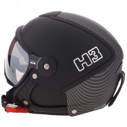Buy HMR H3 Racer Matt + Visière Noire Ecran Fumé Mirror S3