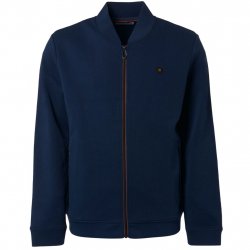 Buy NO EXCESS Sweater Full Zipper 2 coloured melange /night