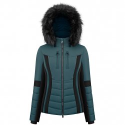 Buy POIVRE BLANC Stretch Ski Jacket /ever green black