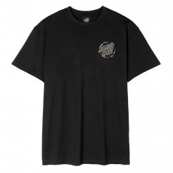 Buy SANTA CRUZ Erode Dot Mono T Shirt /black