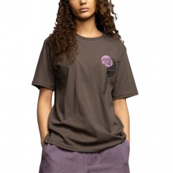 Buy SANTA CRUZ Womens Raven T Shirt /charcoal