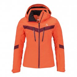 Buy SCHOFFEL Avons Ski Jacket W /coral orange
