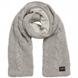 Buy SUPERDRY Cable Knit Scarf /ice grey fleck