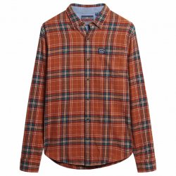 Buy SUPERDRY Ls Cotton Lumberjack Shirt /drayton check orange