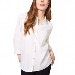 Buy WHITE STUFF Sophie Organic Cotton Shirt /pale ivory