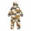 PICTURE ORGANIC Snowy Baby Suit /patchwork