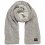 SUPERDRY Cable Knit Scarf /ice grey fleck