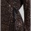 SUPERDRY Longsleeve Sequin Wrap Dress /black angle sequins