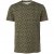 NO EXCESS T Shirt Crewneck Allover Printed /olive