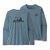 PATAGONIA Cap Cool Daily Graphic Shirt Ls W /light plum grey X dye