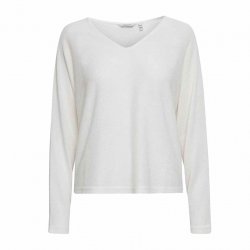Buy B-YOUNG Bysif V Neck Pullover /off white
