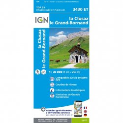Buy IGN Top 25 La Clusaz Grand Bornand /3430ET