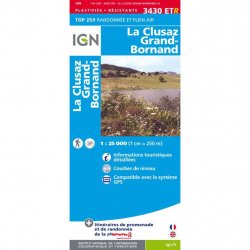 Buy IGN Top 25 La Clusaz Grand Bornand Résistante /3430ET