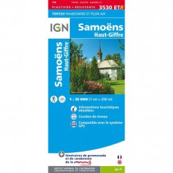 Buy IGN Top 25 Samoens Haut Giffre Résistante /3530ET