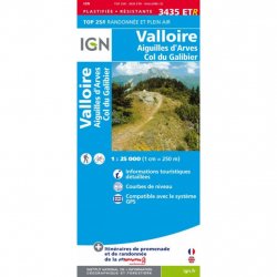 Buy IGN Top 25 Valloire /Aiguilles d'Arves Résistante /3435ET