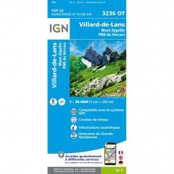 Buy IGN Top 25 Villard De Lans/Mont Aiguille /3236OT