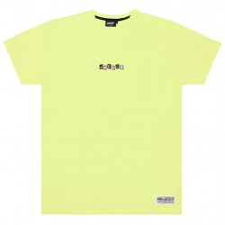 Buy JACKER Spiral Game T-Shirt /lemon green