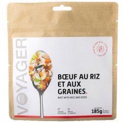 Buy VOYAGER Boeuf Au Riz Et Aux Graines 185 g 1000 kcal