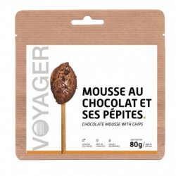 Buy VOYAGER Mousse au chocolat et ses pépites 80g