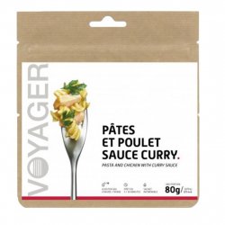 Buy VOYAGER Pâtes et Poulet sauce curry 80g